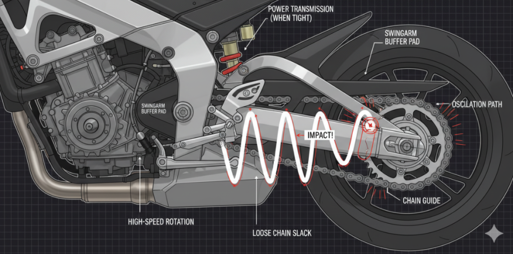 Can A Loose Motorcycle Chain Cause Vibration