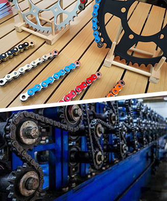 undefinedWell-trained workers are building chains
