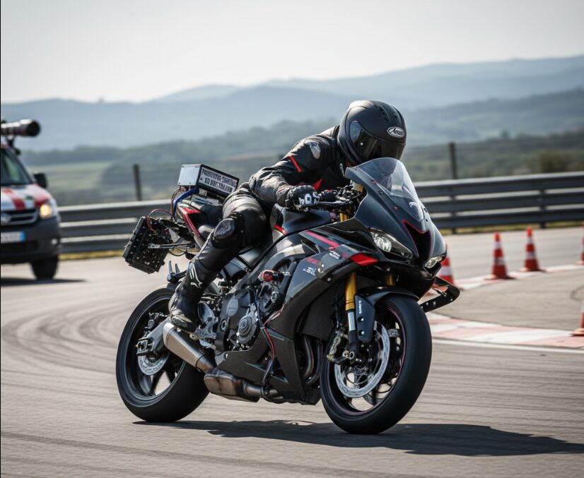 Дорожный тест на мотоцикле