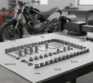 Motorcycle Chain Size Chart: The Complete Guide