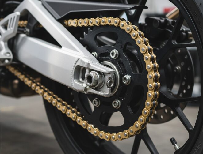 Motorcycle rear wheel image