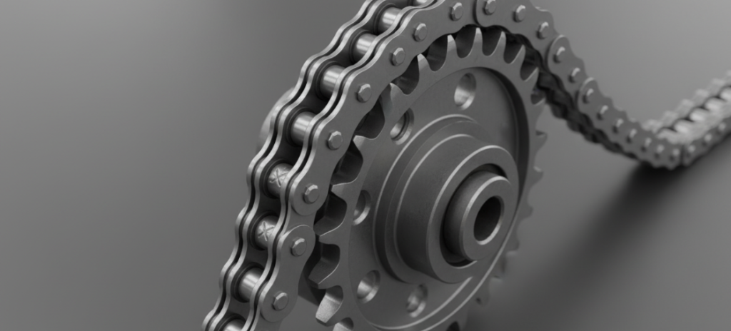 Широкая цепь на узкой звезде