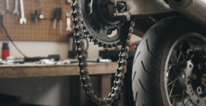 Qué ocurre si la cadena de su moto está demasiado floja