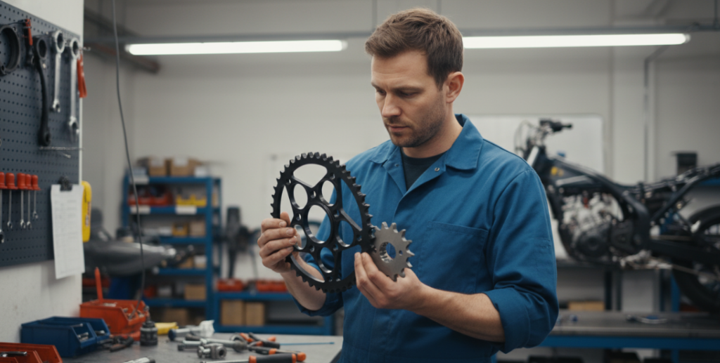 Engineers use gears.