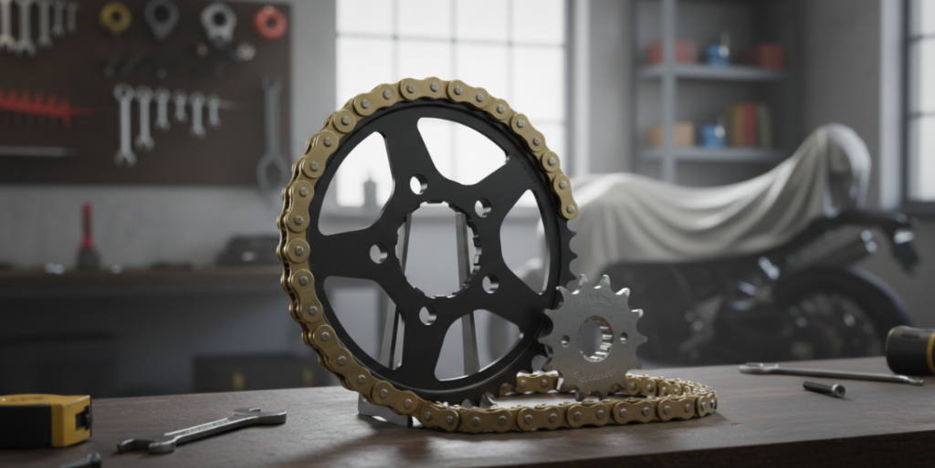 Набор цепей и звездочек