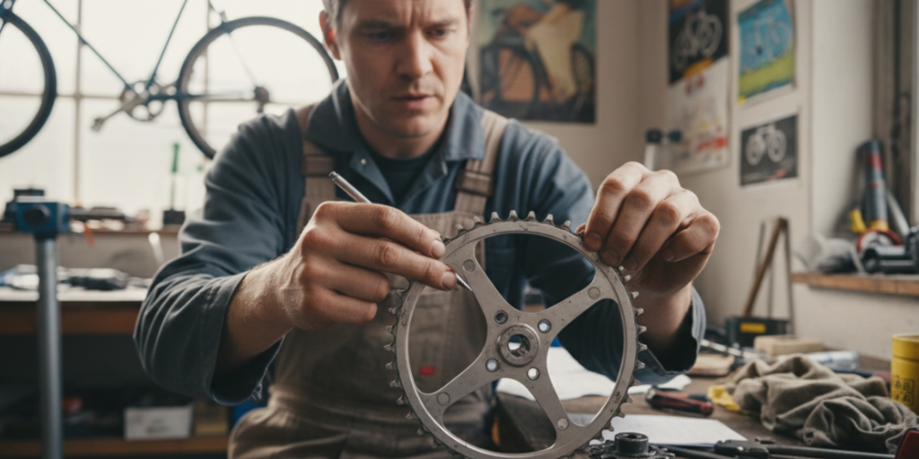 Zählen Sie die Anzahl der Zähne des Zahnrads