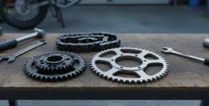 Qu'est-ce qu'un pignon de moto ?