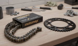 Cómo sustituir una cadena de moto