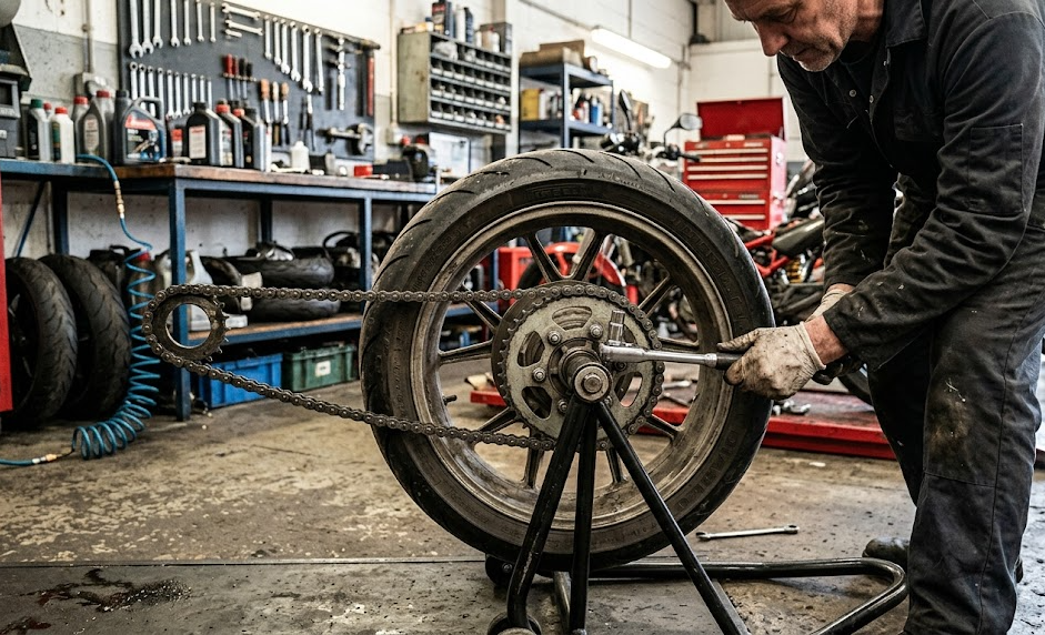 piñón de cadena de motocicleta Multitud aplicable