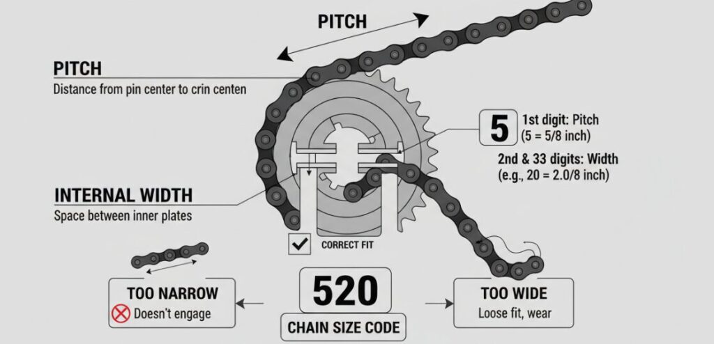 Are Motorcycle Chains Universal