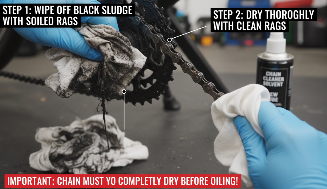 How To Clean Motorcycle Chain At Home