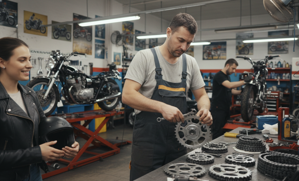 Motorcycle Sprocket Chain for Crowd