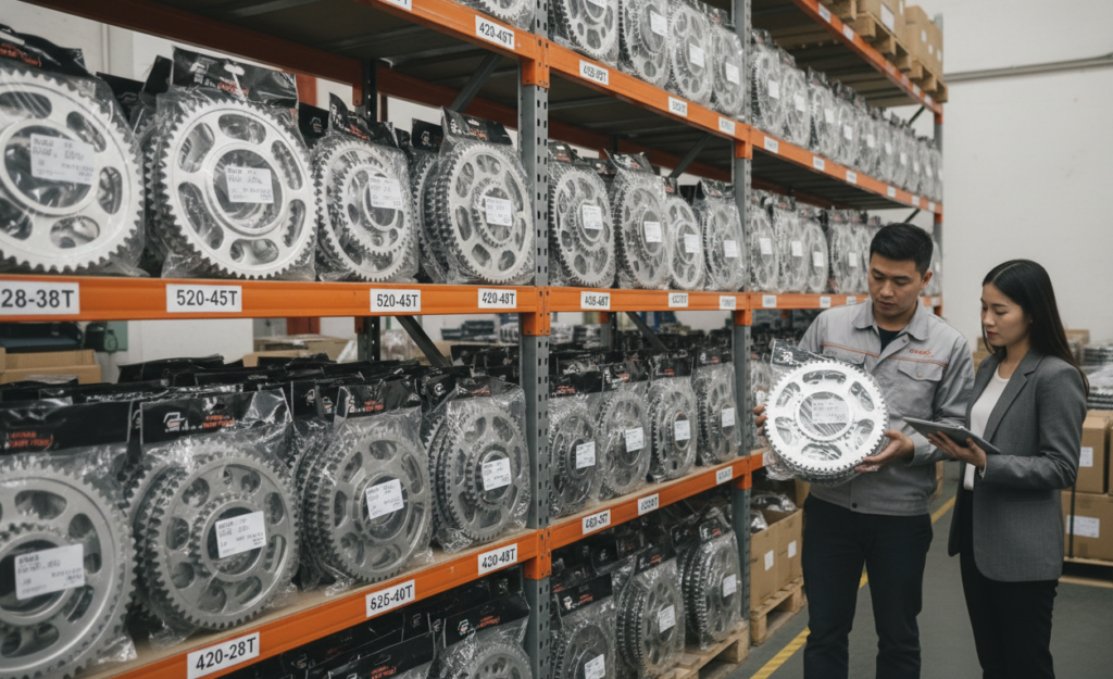 Chain Sprocket for Motorcycle Applicable Crowd