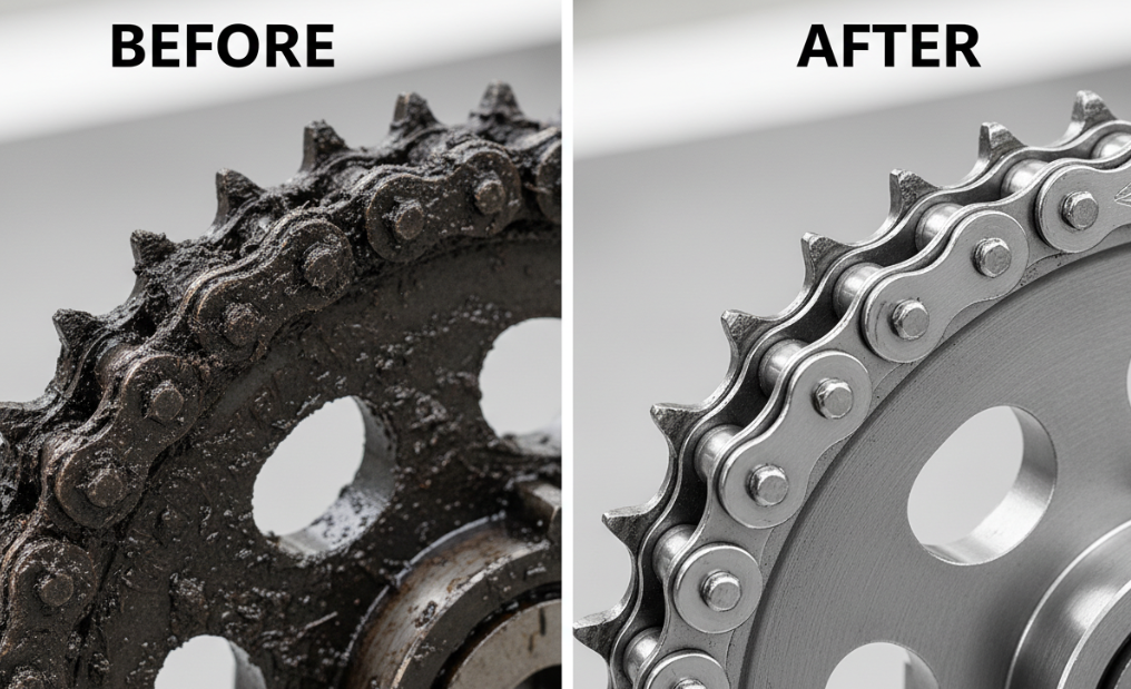 How To Clean Motorcycle Chain