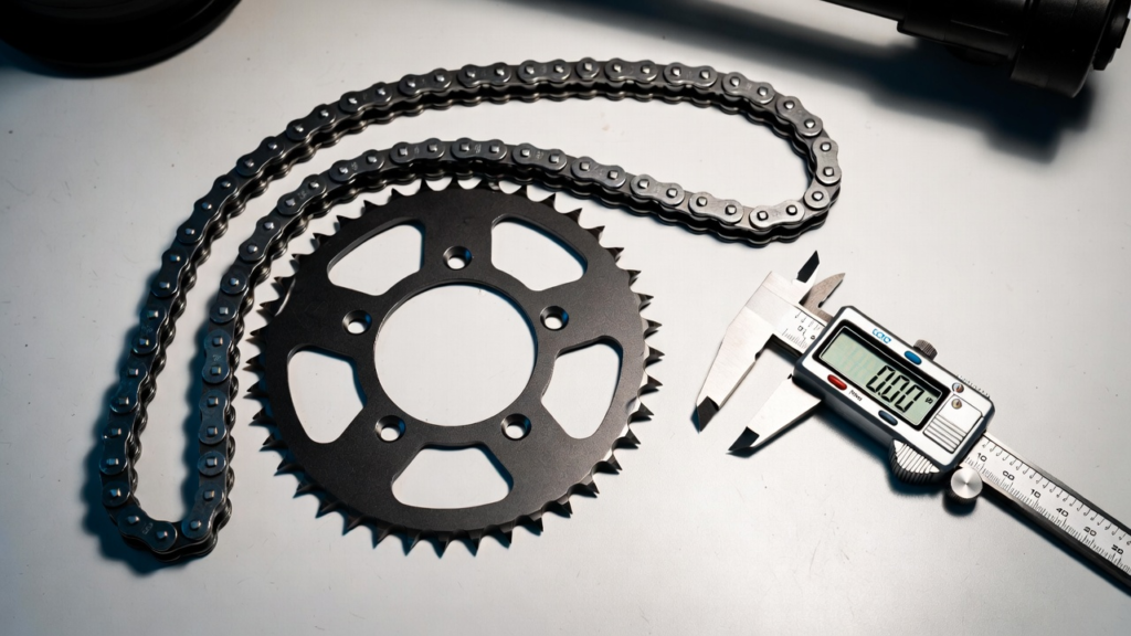 How To Measure Sprocket Size