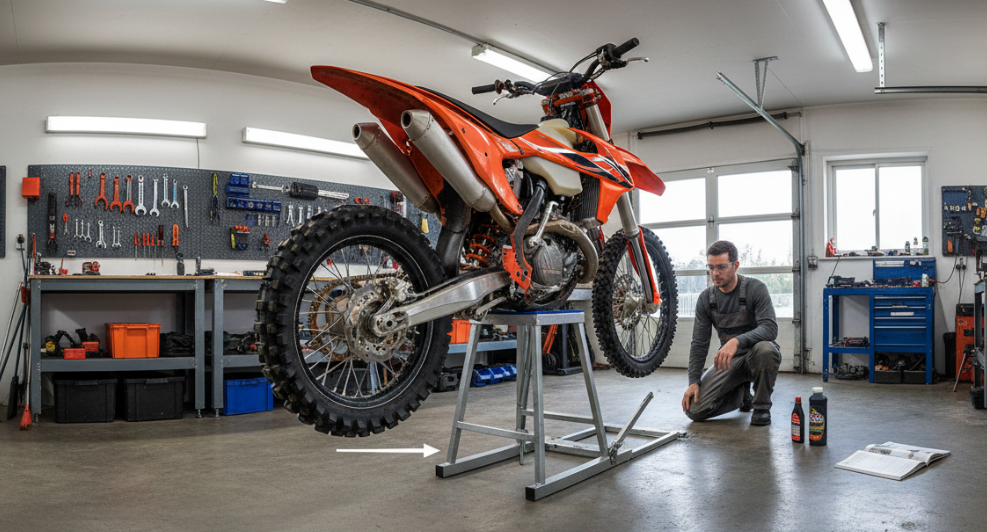 How To Tighten A Dirt Bike Chain